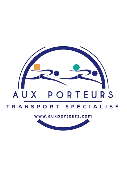 Logo Aux porteurs, Transport spécialisé